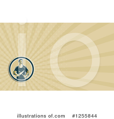 Royalty-Free (RF) Business Card Clipart Illustration by patrimonio - Stock Sample #1255844