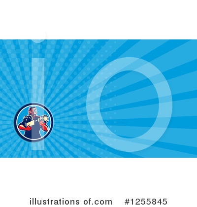 Royalty-Free (RF) Business Card Clipart Illustration by patrimonio - Stock Sample #1255845