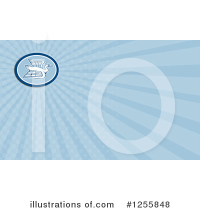 Royalty-Free (RF) Business Card Clipart Illustration by patrimonio - Stock Sample #1255848