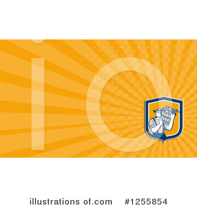 Royalty-Free (RF) Business Card Clipart Illustration by patrimonio - Stock Sample #1255854