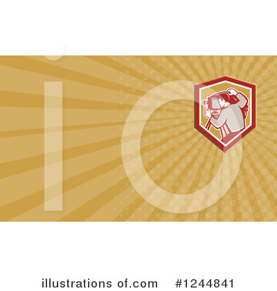 Royalty-Free (RF) Business Card Design Clipart Illustration by patrimonio - Stock Sample #1244841