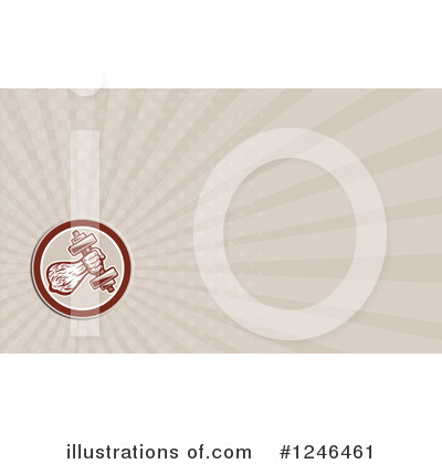 Royalty-Free (RF) Business Card Design Clipart Illustration by patrimonio - Stock Sample #1246461