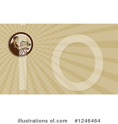 Royalty-Free (RF) Business Card Design Clipart Illustration by patrimonio - Stock Sample #1246464