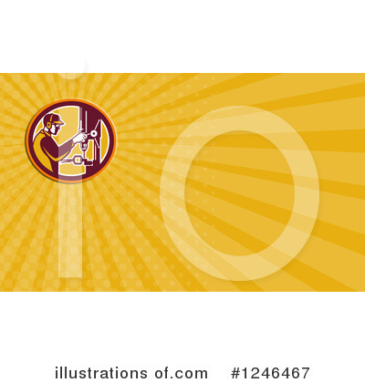 Royalty-Free (RF) Business Card Design Clipart Illustration by patrimonio - Stock Sample #1246467