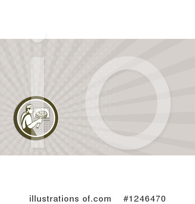 Royalty-Free (RF) Business Card Design Clipart Illustration by patrimonio - Stock Sample #1246470