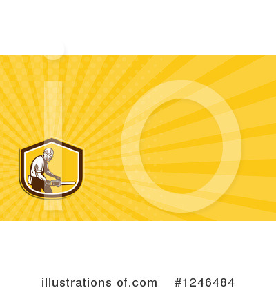 Royalty-Free (RF) Business Card Design Clipart Illustration by patrimonio - Stock Sample #1246484