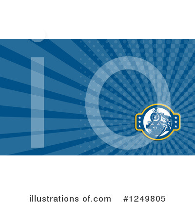 Royalty-Free (RF) Business Card Design Clipart Illustration by patrimonio - Stock Sample #1249805