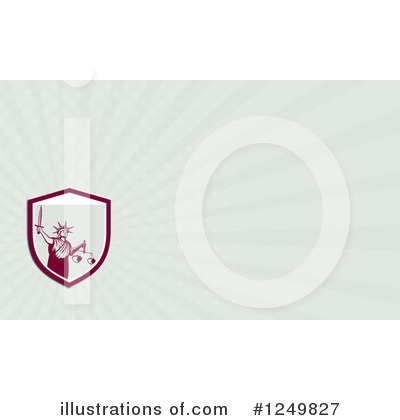 Royalty-Free (RF) Business Card Design Clipart Illustration by patrimonio - Stock Sample #1249827