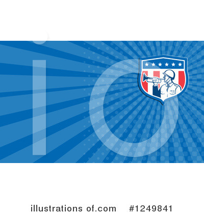Royalty-Free (RF) Business Card Design Clipart Illustration by patrimonio - Stock Sample #1249841