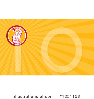 Royalty-Free (RF) Business Card Design Clipart Illustration by patrimonio - Stock Sample #1251158