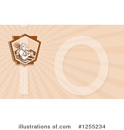 Royalty-Free (RF) Business Card Design Clipart Illustration by patrimonio - Stock Sample #1255234