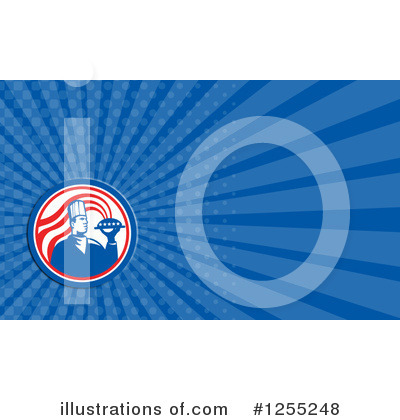 Royalty-Free (RF) Business Card Design Clipart Illustration by patrimonio - Stock Sample #1255248