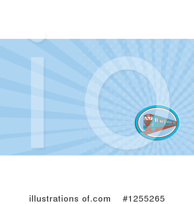 Royalty-Free (RF) Business Card Design Clipart Illustration by patrimonio - Stock Sample #1255265