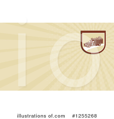 Royalty-Free (RF) Business Card Design Clipart Illustration by patrimonio - Stock Sample #1255268