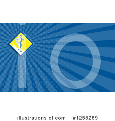 Royalty-Free (RF) Business Card Design Clipart Illustration by patrimonio - Stock Sample #1255269