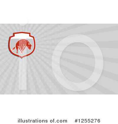 Royalty-Free (RF) Business Card Design Clipart Illustration by patrimonio - Stock Sample #1255276
