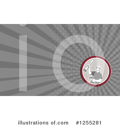 Royalty-Free (RF) Business Card Design Clipart Illustration by patrimonio - Stock Sample #1255281