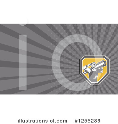 Royalty-Free (RF) Business Card Design Clipart Illustration by patrimonio - Stock Sample #1255286