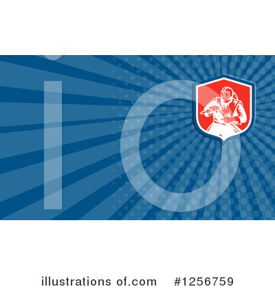 Royalty-Free (RF) Business Card Design Clipart Illustration by patrimonio - Stock Sample #1256759