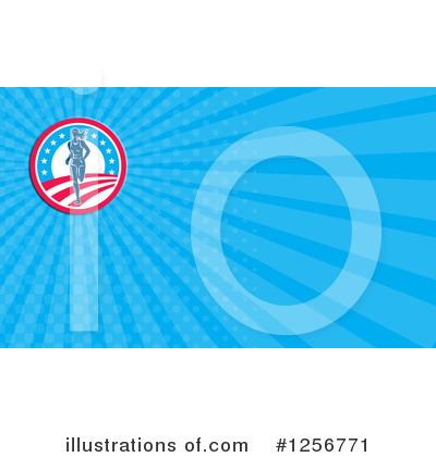 Royalty-Free (RF) Business Card Design Clipart Illustration by patrimonio - Stock Sample #1256771