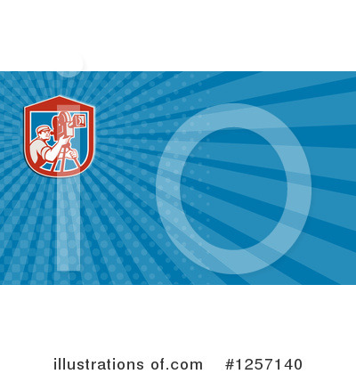 Royalty-Free (RF) Business Card Design Clipart Illustration by patrimonio - Stock Sample #1257140