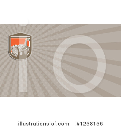 Royalty-Free (RF) Business Card Design Clipart Illustration by patrimonio - Stock Sample #1258156