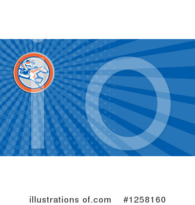 Royalty-Free (RF) Business Card Design Clipart Illustration by patrimonio - Stock Sample #1258160