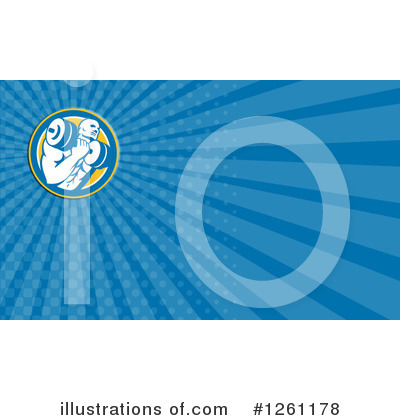 Royalty-Free (RF) Business Card Design Clipart Illustration by patrimonio - Stock Sample #1261178