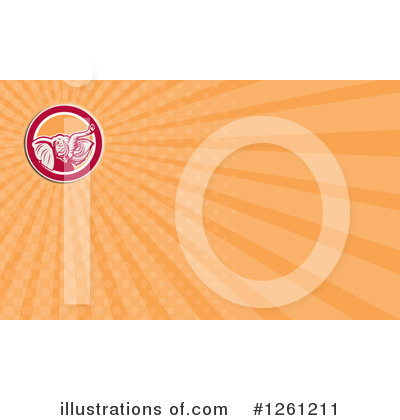 Royalty-Free (RF) Business Card Design Clipart Illustration by patrimonio - Stock Sample #1261211