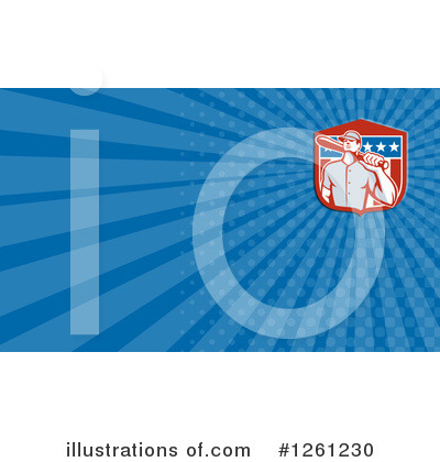 Royalty-Free (RF) Business Card Design Clipart Illustration by patrimonio - Stock Sample #1261230