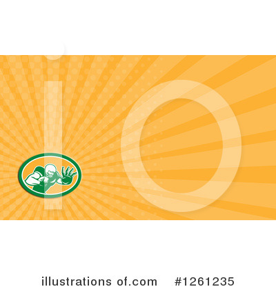 Royalty-Free (RF) Business Card Design Clipart Illustration by patrimonio - Stock Sample #1261235