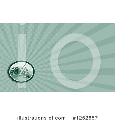 Royalty-Free (RF) Business Card Design Clipart Illustration by patrimonio - Stock Sample #1262857