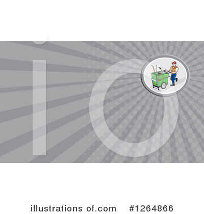 Royalty-Free (RF) Business Card Design Clipart Illustration by patrimonio - Stock Sample #1264866