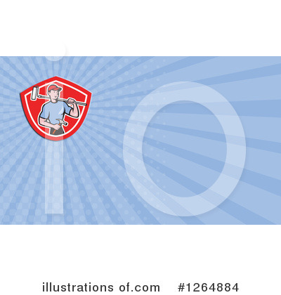 Royalty-Free (RF) Business Card Design Clipart Illustration by patrimonio - Stock Sample #1264884