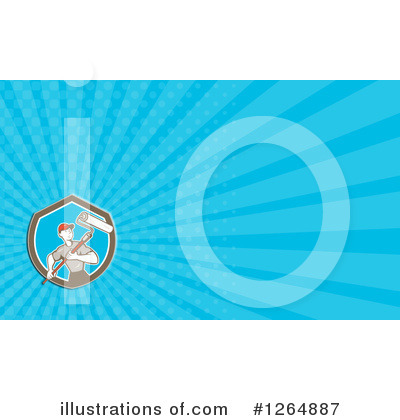 Royalty-Free (RF) Business Card Design Clipart Illustration by patrimonio - Stock Sample #1264887