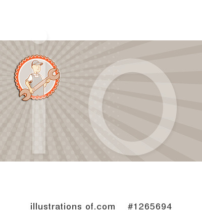 Royalty-Free (RF) Business Card Design Clipart Illustration by patrimonio - Stock Sample #1265694