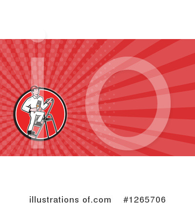Royalty-Free (RF) Business Card Design Clipart Illustration by patrimonio - Stock Sample #1265706
