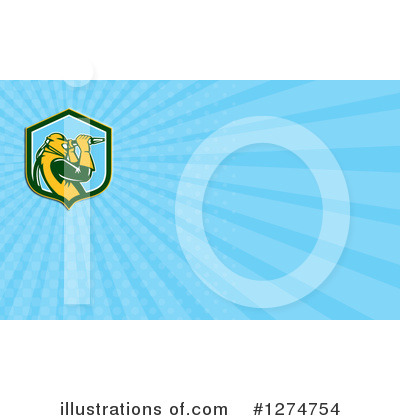 Royalty-Free (RF) Business Card Design Clipart Illustration by patrimonio - Stock Sample #1274754