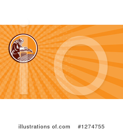 Royalty-Free (RF) Business Card Design Clipart Illustration by patrimonio - Stock Sample #1274755