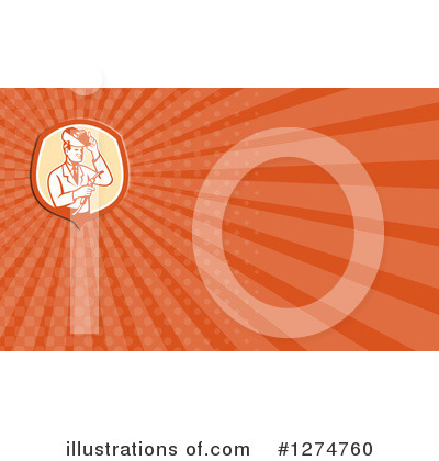 Royalty-Free (RF) Business Card Design Clipart Illustration by patrimonio - Stock Sample #1274760