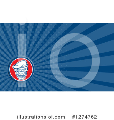 Royalty-Free (RF) Business Card Design Clipart Illustration by patrimonio - Stock Sample #1274762