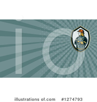 Royalty-Free (RF) Business Card Design Clipart Illustration by patrimonio - Stock Sample #1274793