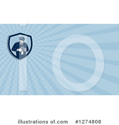 Royalty-Free (RF) Business Card Design Clipart Illustration by patrimonio - Stock Sample #1274808