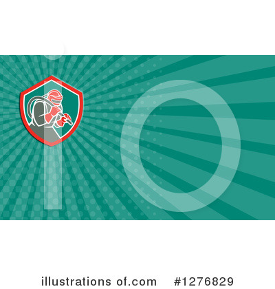 Royalty-Free (RF) Business Card Design Clipart Illustration by patrimonio - Stock Sample #1276829