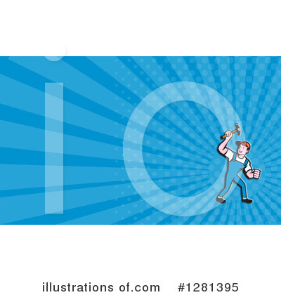Royalty-Free (RF) Business Card Design Clipart Illustration by patrimonio - Stock Sample #1281395