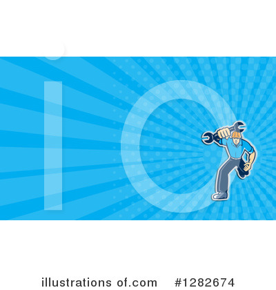 Royalty-Free (RF) Business Card Design Clipart Illustration by patrimonio - Stock Sample #1282674
