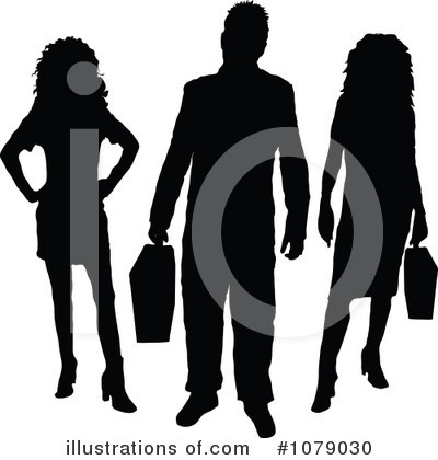 Businesspeople Clipart #1079030 by KJ Pargeter