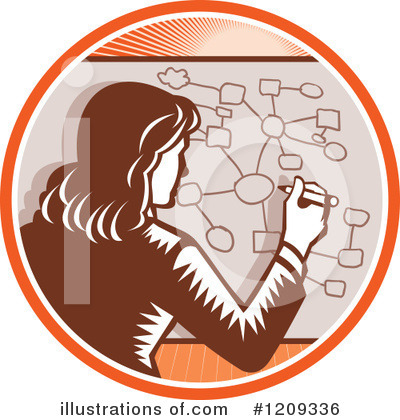 Businesswoman Clipart #1209336 by patrimonio