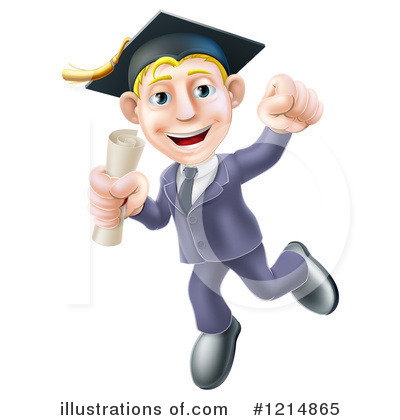 Graduation Cap Clipart #1214865 by AtStockIllustration