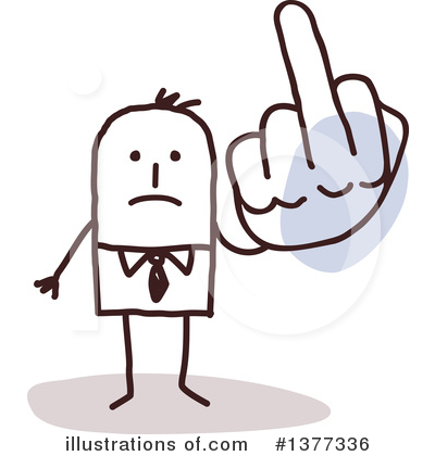 Middle Finger Clipart #1377336 by NL shop